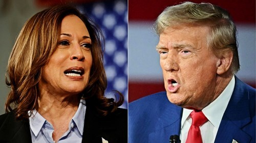 Kamala i Trump