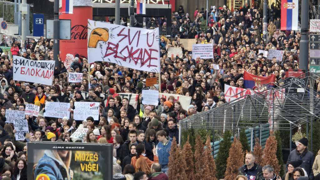 Srbija protesti