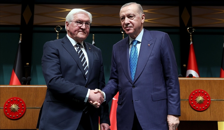Erdogan i Frank-Walter Steinmeier