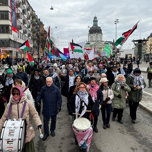 Švedska gaza protesti