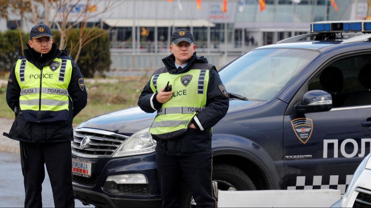 Skoplje policija