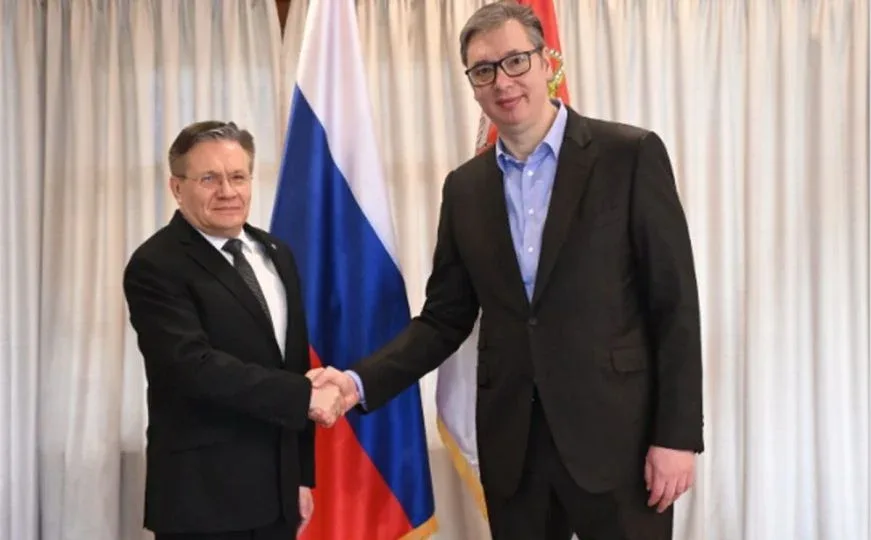 Aleksandar Vučić i Aleksej Lihačev/ Instagram