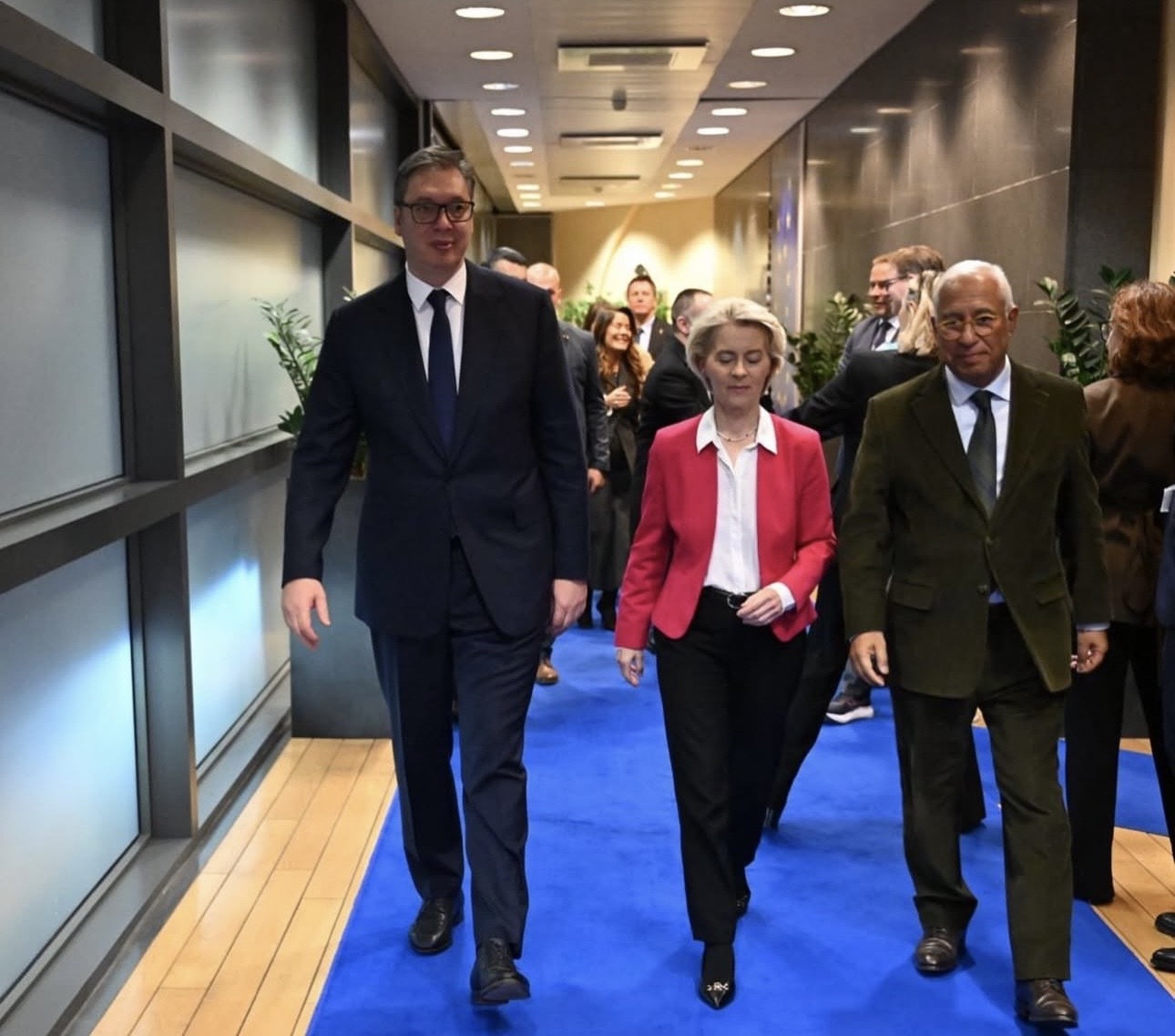 Vucic i Von der leyen/ instagram