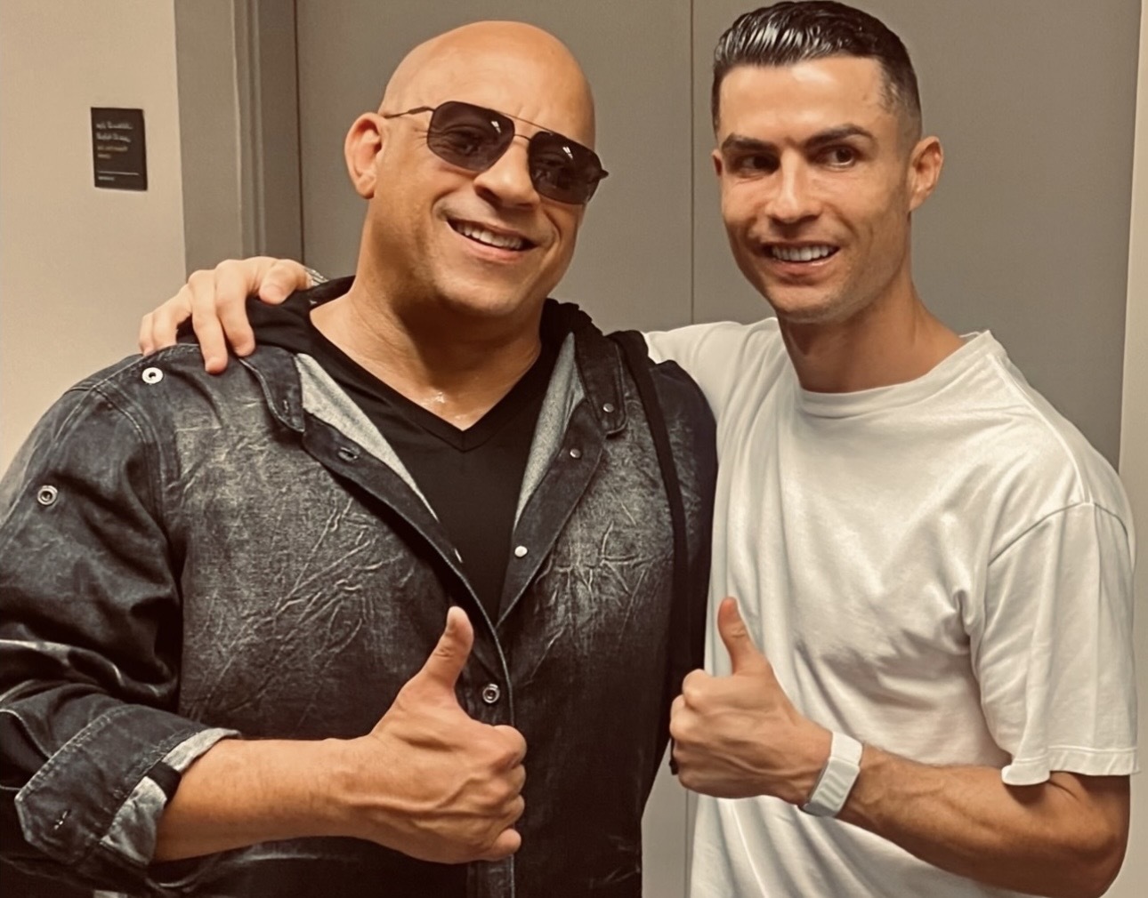 Vin Diesel i Ronaldo