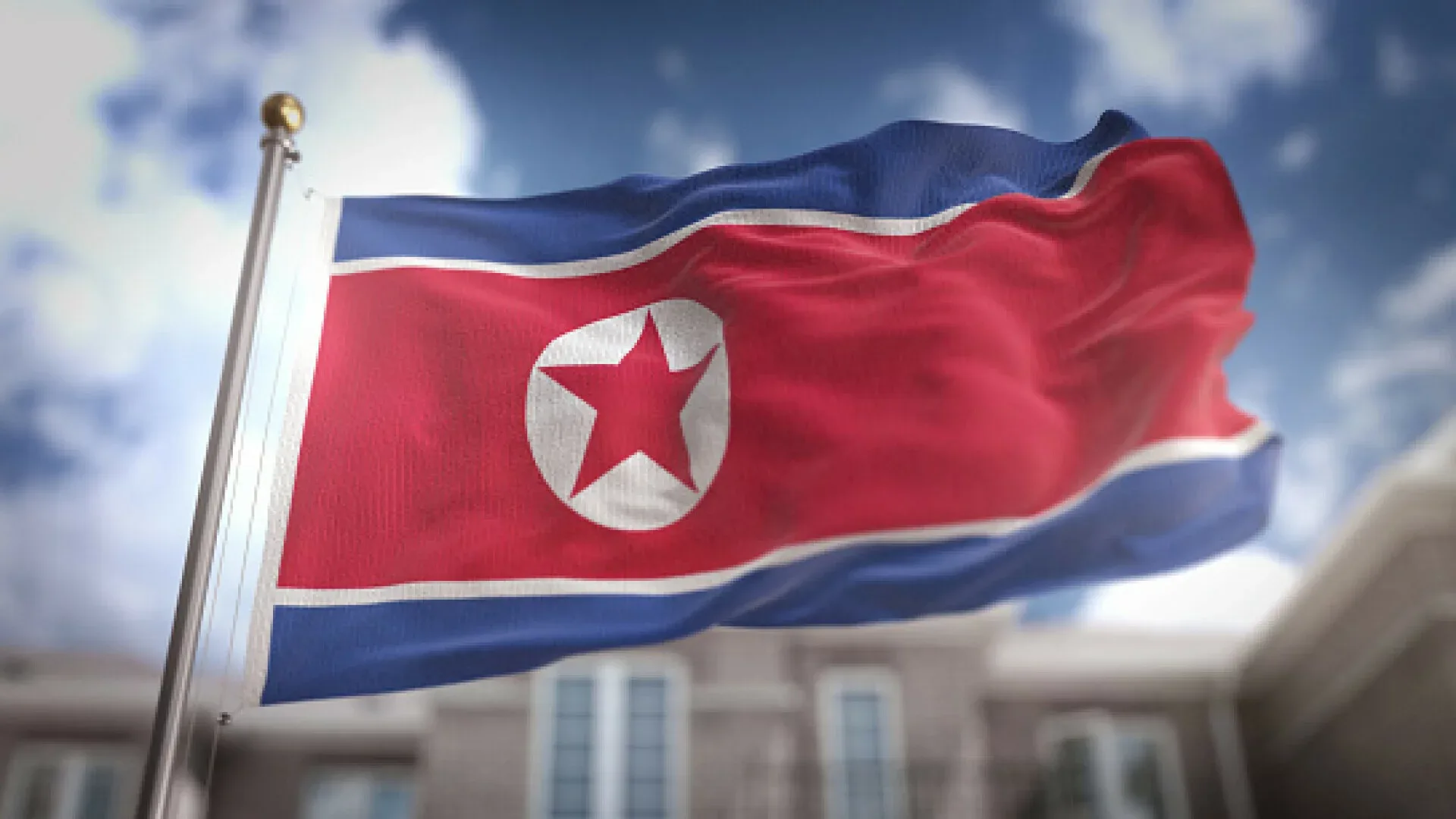 Sjeverna Koreja zastava