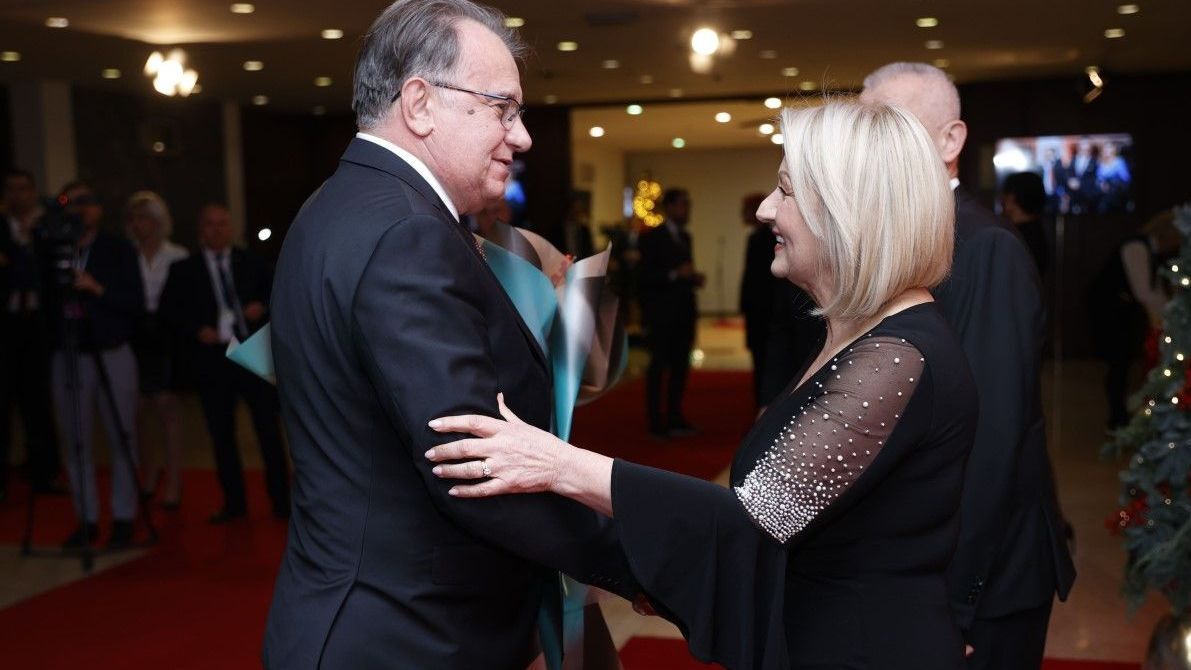 Borjana Krišto i Niksic Božićni prijem