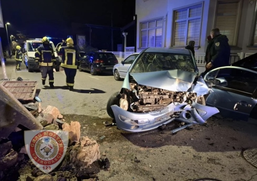 saobraćajna nesreća u Mostaru/ pvp mostar