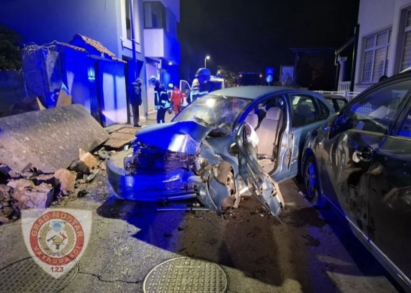 saobraćajna nesreća u Mostaru/ pvp mostar