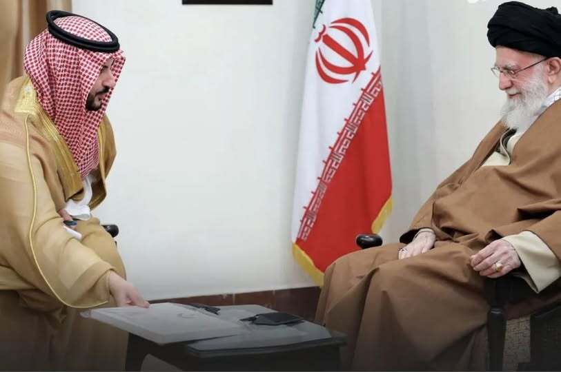 Khalid bin Salman Al Saud Ali Hamenei foto fb War today