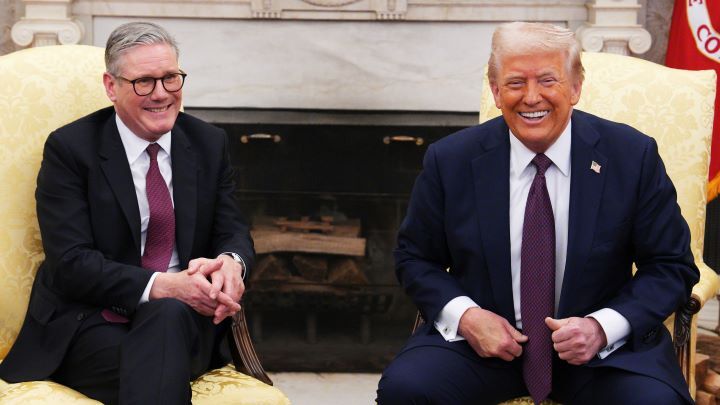 Kir Starmer Donald Tramp 1