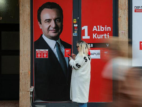 Kosovo izbori albin kurti X