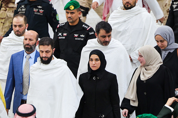 Latife al Daroubi Ahmed Al-Sharaa