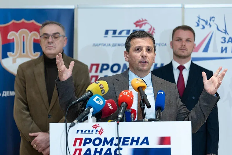 Lideri opozicije u RS u Vukanovic Stanivukovic i Milicevic