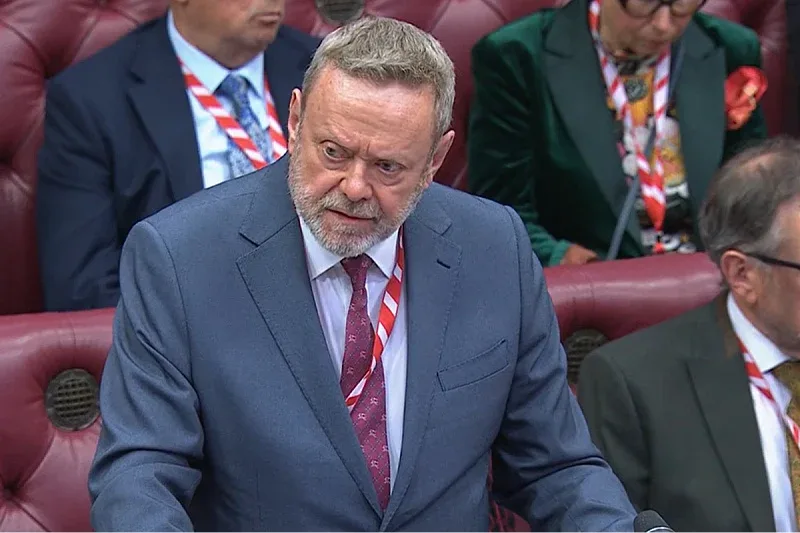 Lord Collins of Highbury Screenshot Parliamentlive