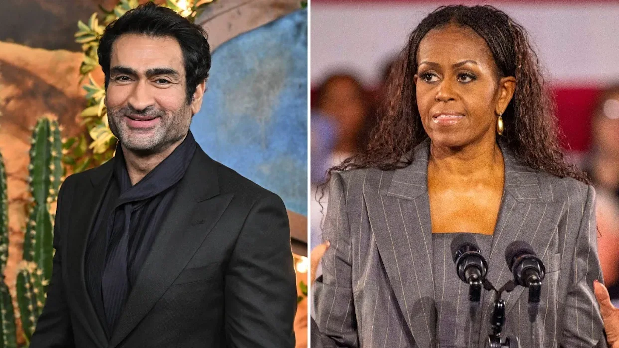 Michelle Obama Kumail Nanjiani