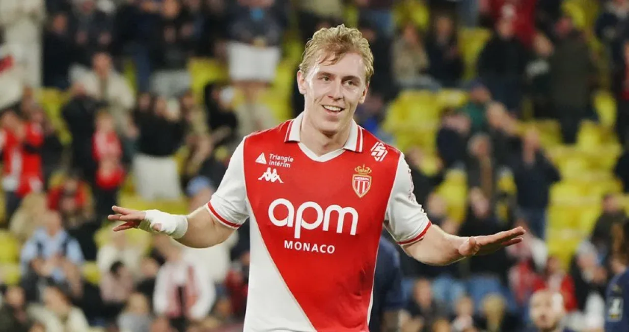 Mika Biereth foto AS Monaco