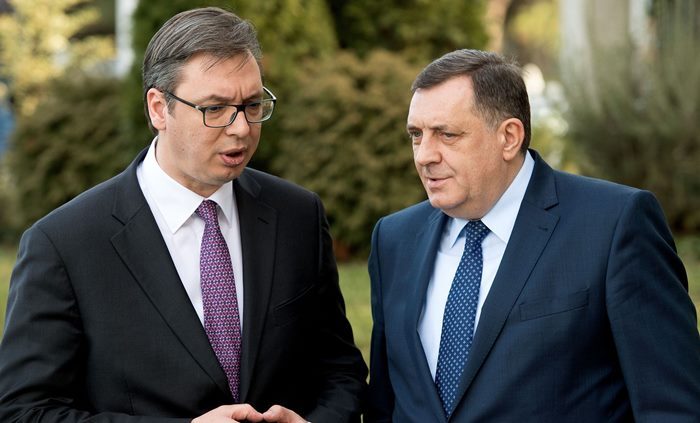 Milorad Dodik Aleksandar Vucic