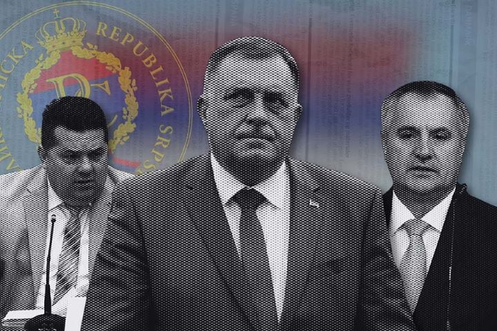 Milorad Dodik Nenad Stevandic Radovan Viskovic