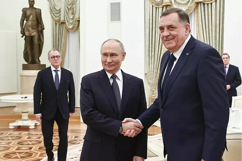 Milorad Dodik Vladimir Putin