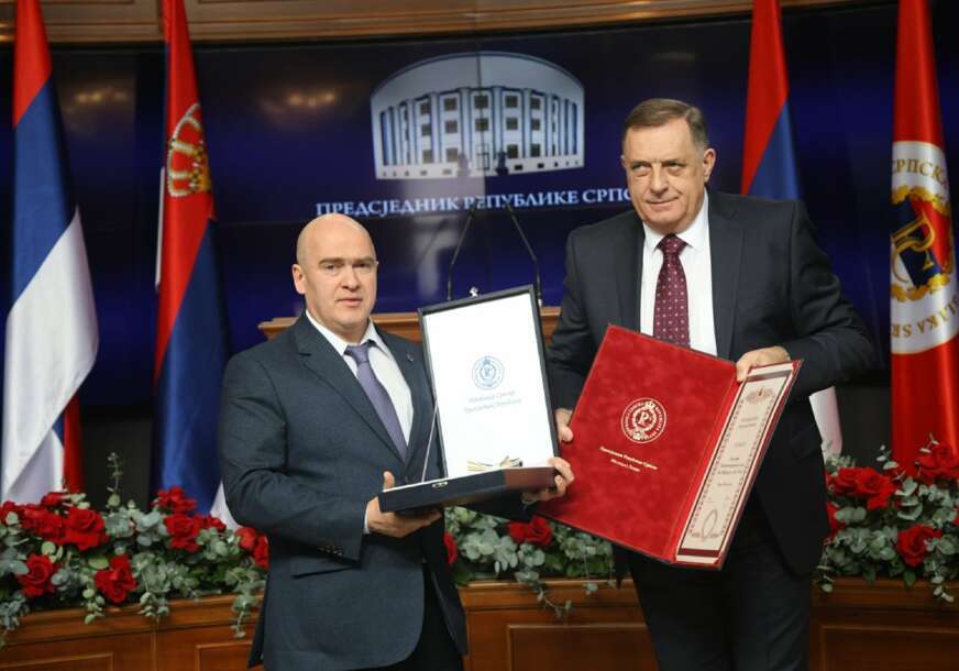 Milorad dodik odlikovanja rusije