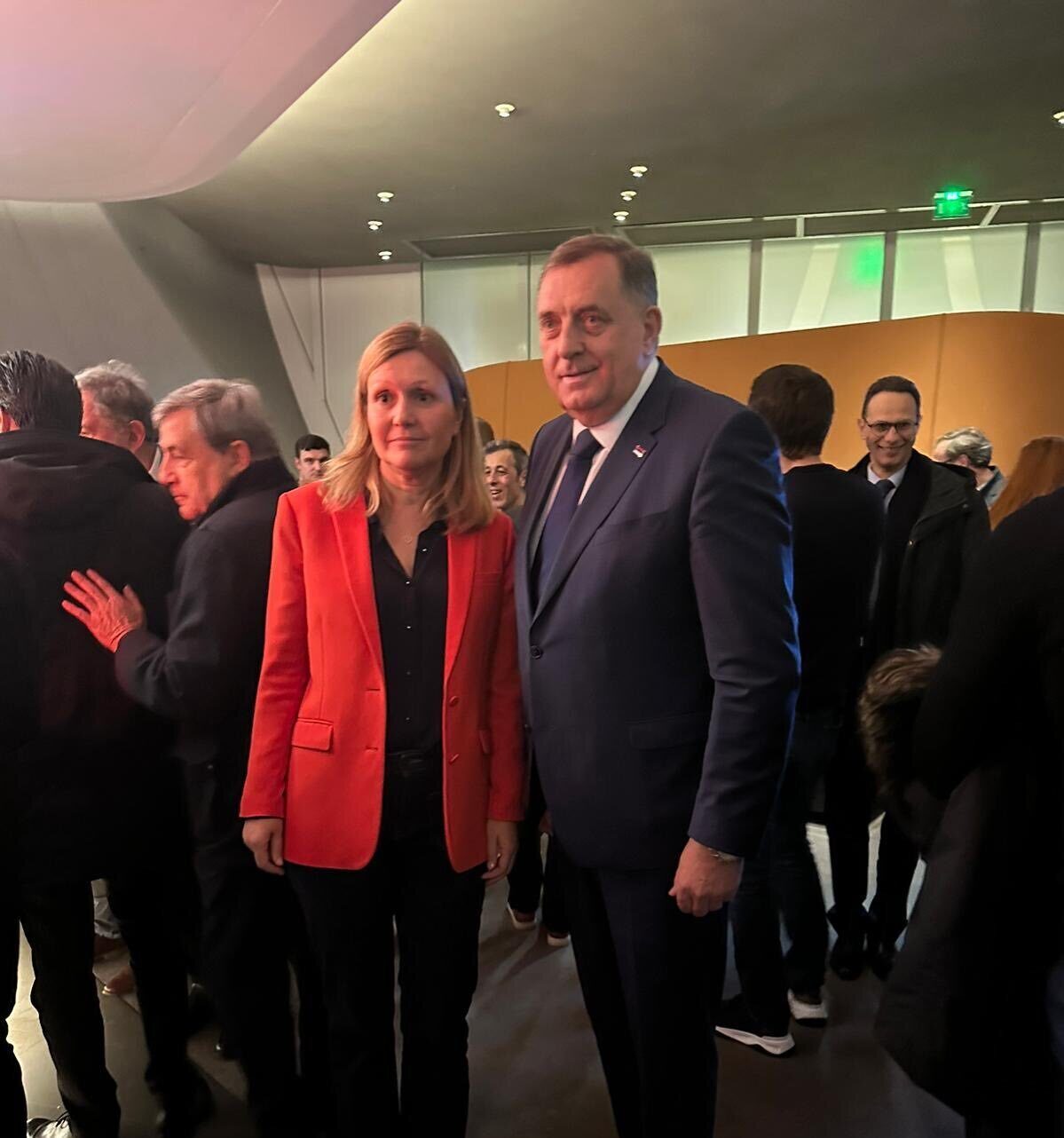 Milorad dodik utakmica PSG