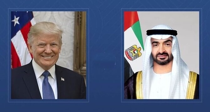 Mohamed bin Zayed Al Nahyan donald trump