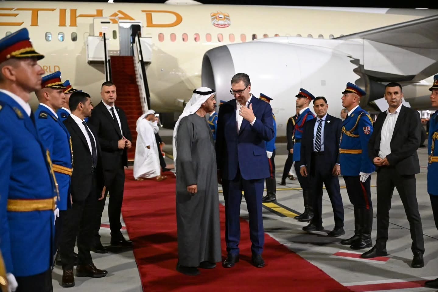 Mohammed bin Zayed Al Nahyan aleksandar vicic