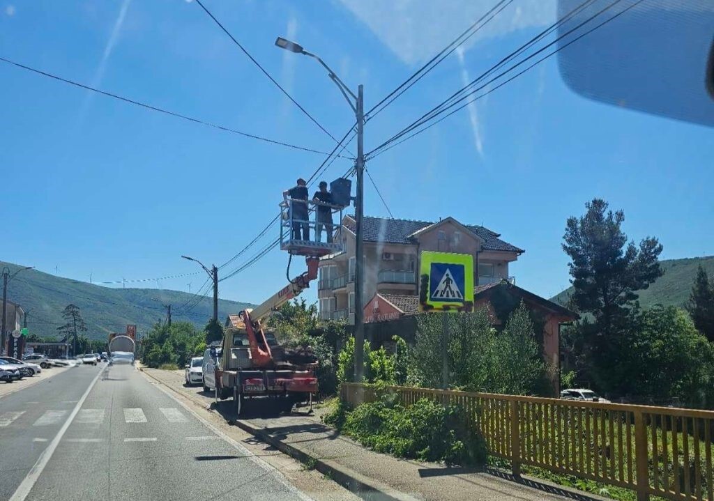 Mostar Policija postavila novi radar na M17
