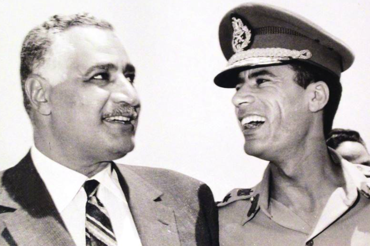 Muamer Gadafi Gamal Abdela Nasser Profimedia