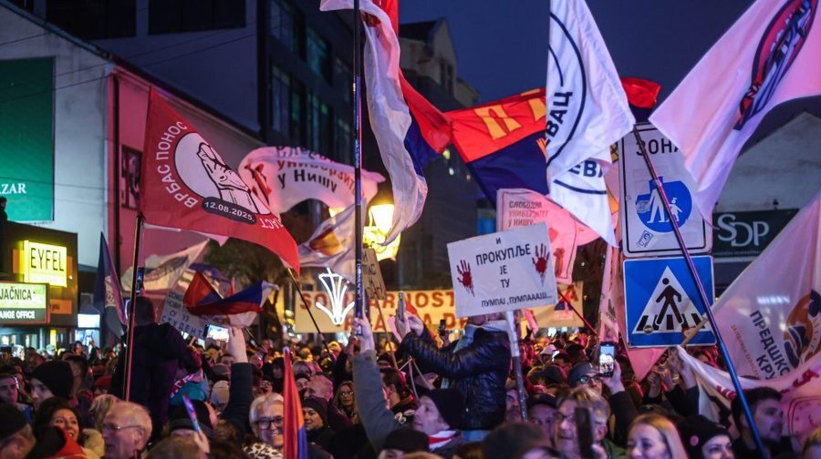 NOVI PAZAR Novopazarski protest protiv Vucica