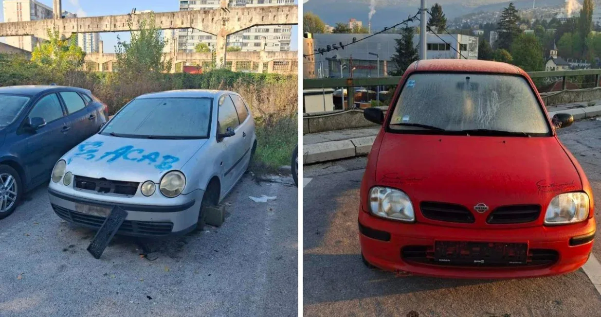 Neregistrovana i napustena vozila u Sarajevu