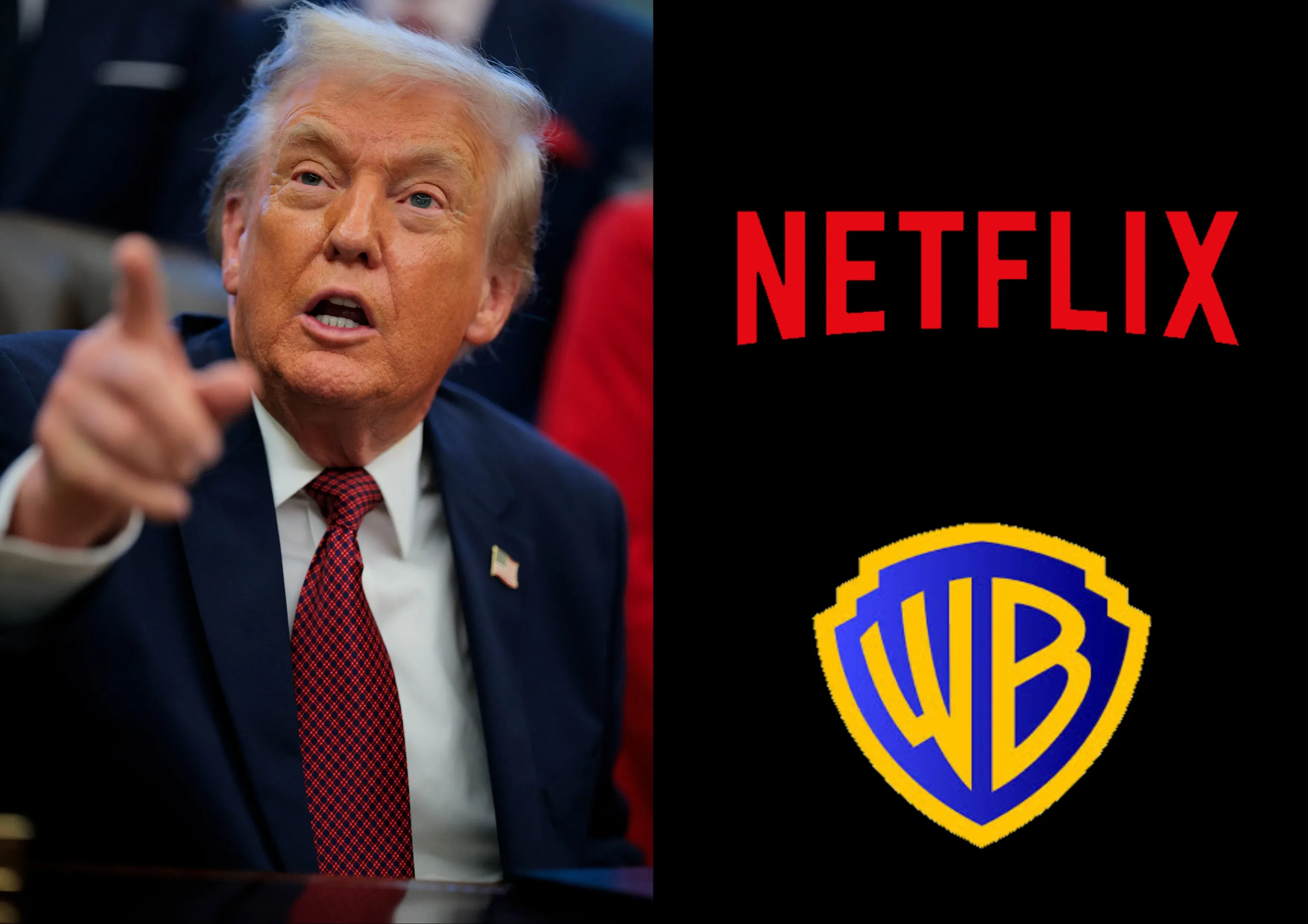 Netflix Donald Trump Warner Bros