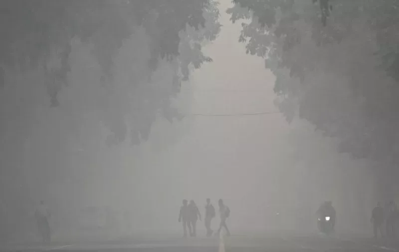 New Delhi zagadenost AFP