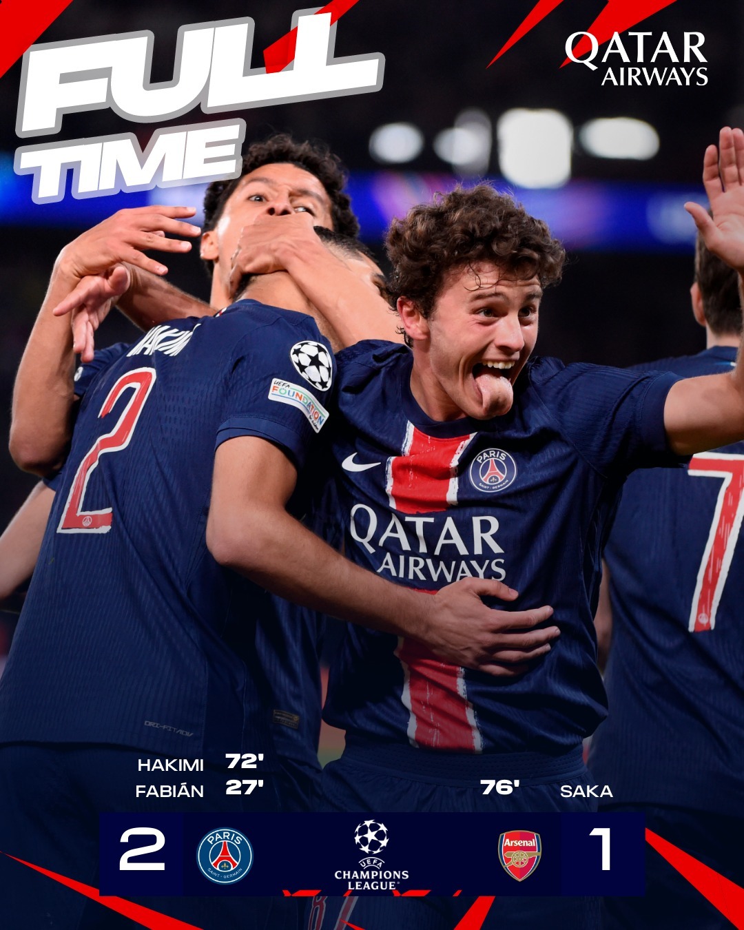 PSG Arsenal