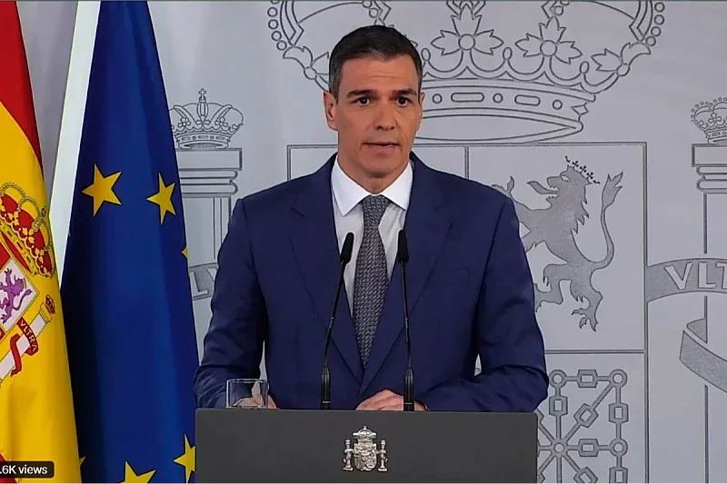 Pedro Sanchez 04 Screenshot: X