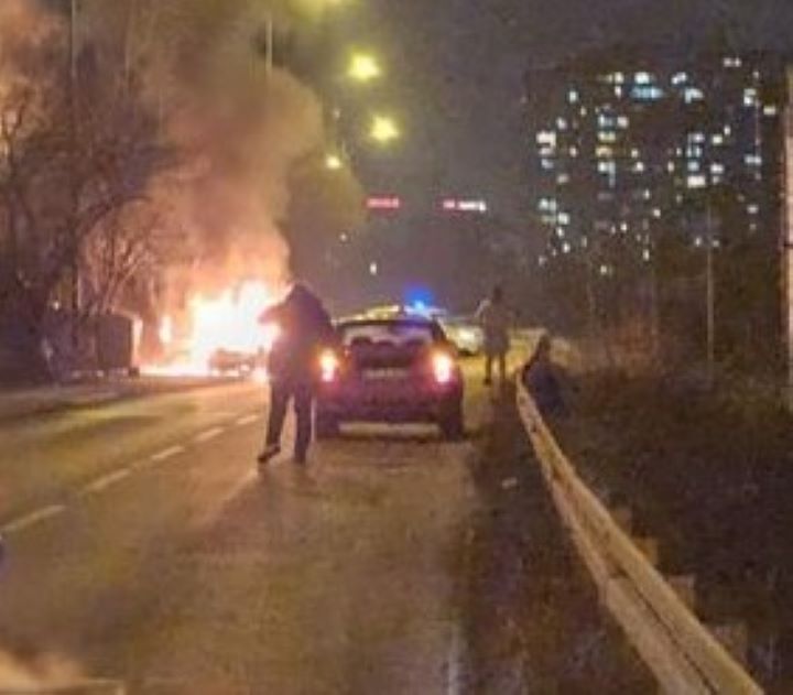 Pozar auto 1