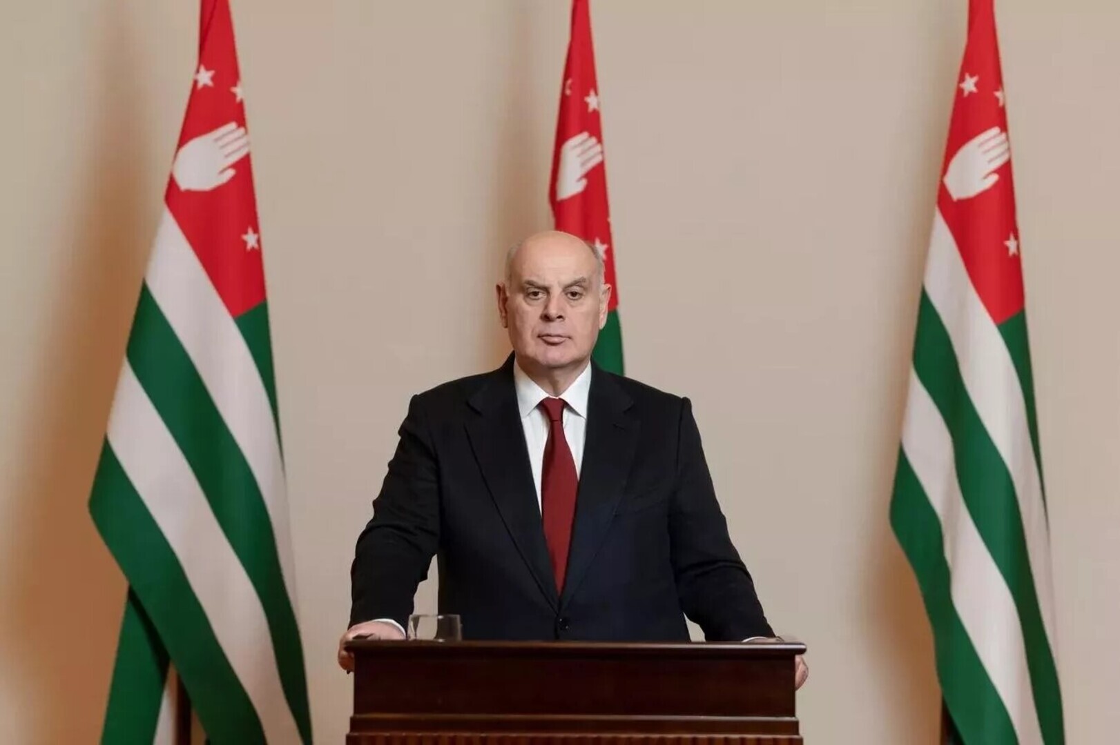 Predsjednik Abhazije Aslan Bzanija