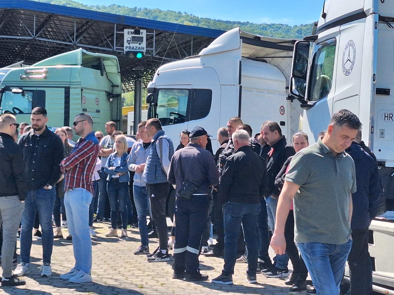 Protest GP Karakaj BHRT Ivana Trbic