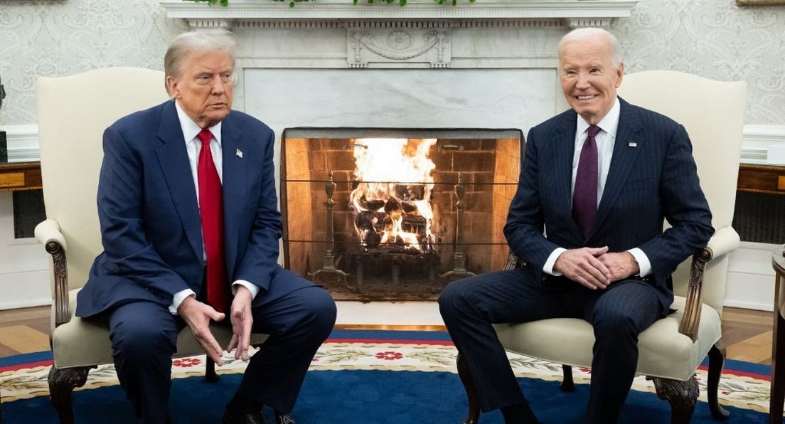 Prvi susret nakon izbora Joe Biden Donald Trump foto AFP