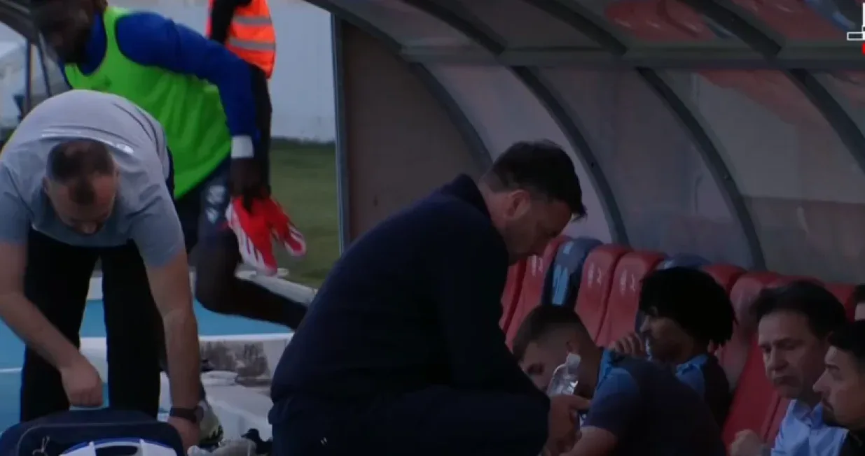 fk zeljeznicar hšk zrinjski Reakcije utucenog Corica nakon petog gola Zrinjskog