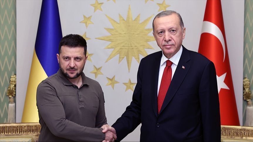 Recep Tayyip Erdogan volodimir zelenski AA