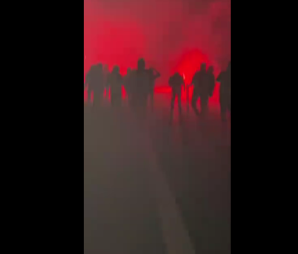 Sukob navijača Željezničara i Sarajeva kod Visokog  Screenshot 215