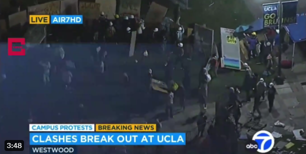 Proizraelski studenti napali propalestinske u Los Angelesu