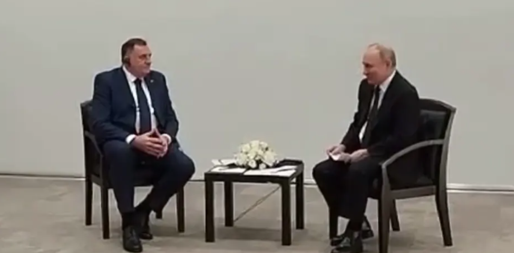 Milorad Dodik i Vladimir Putin