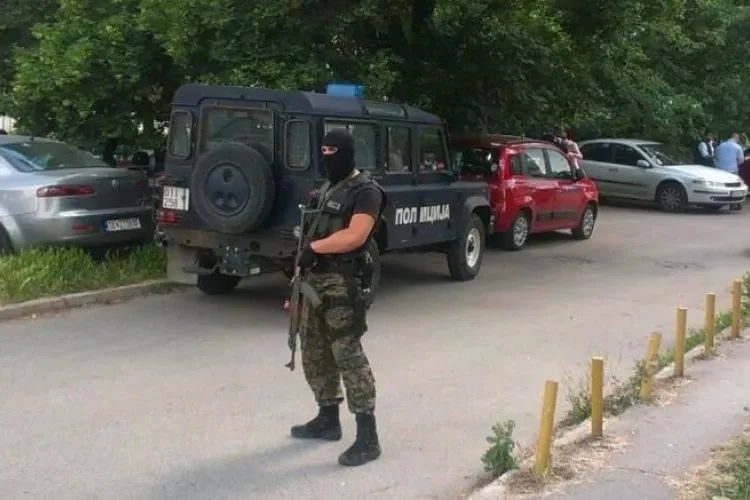 Sjeverna Makedonija policija
