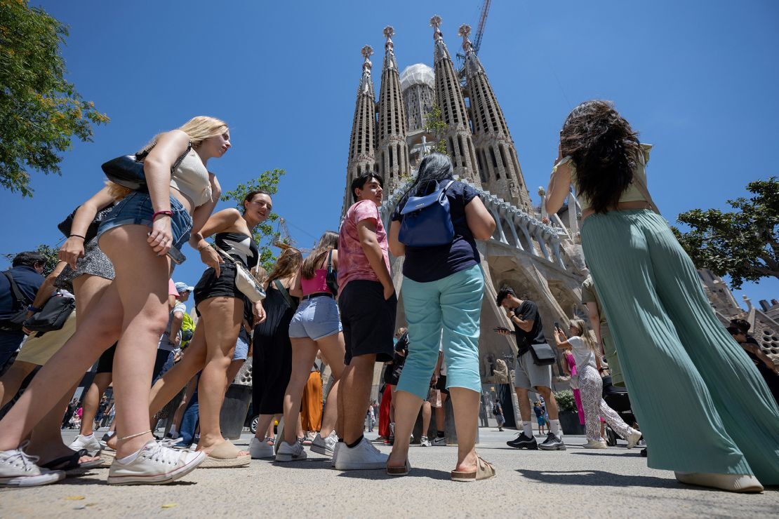 Spanija turisti CNN