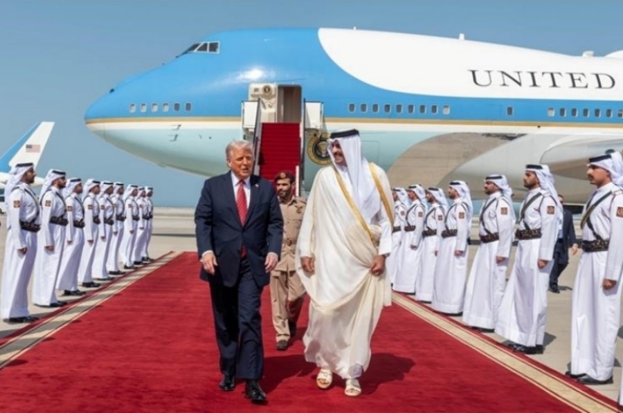 Tamim bin Hamad Al Thani Donald Trump SAD Katar 05
