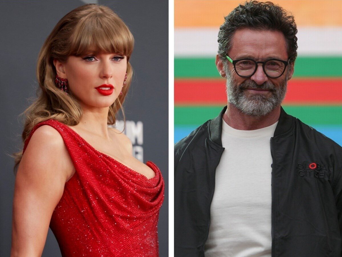 Taylor Swift Hugh Jackman epa