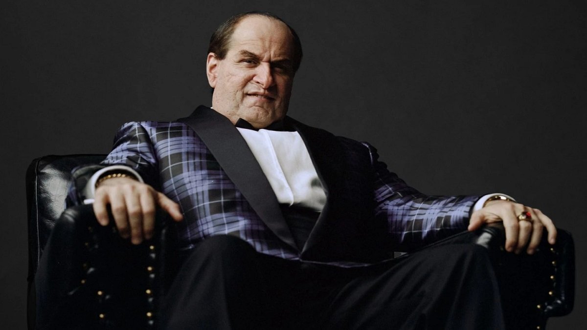 The Penguin lounging