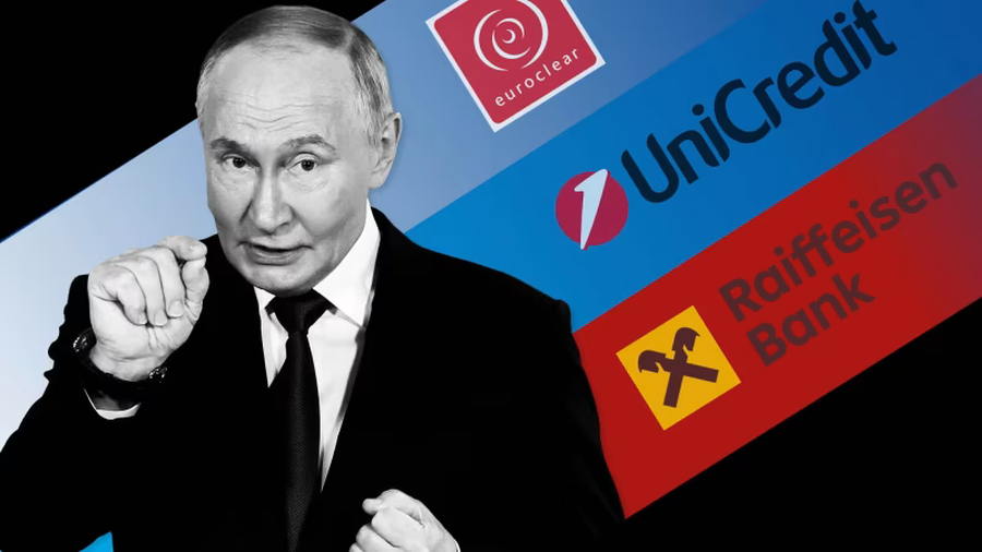 Vladimir Putin banka zapljena